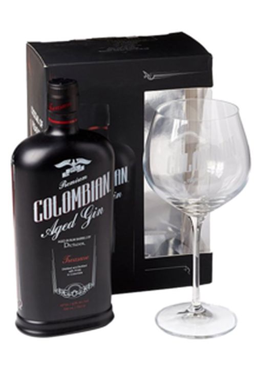 Dictador Premium Colombiana Treasure Black 43% 0,7l