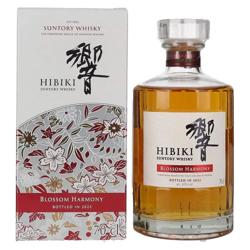 Suntory Hibiki Blossom Harmony 2022 43% 0,7 L v katróne