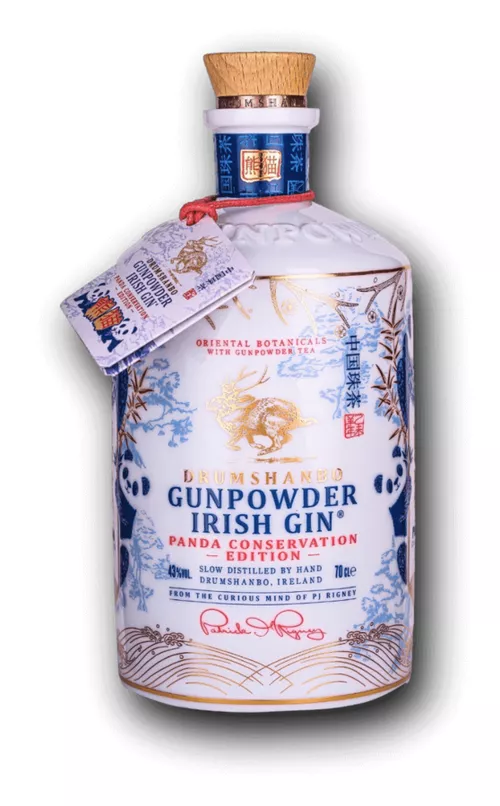Drumshanbo Gunpowder Irish Gin Panda Conservation Limited Edition 43% 0.7L