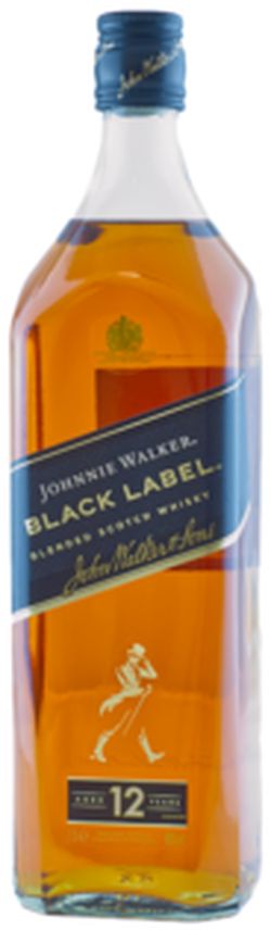 Johnnie Walker 12YO Black Label 40% 1.0L