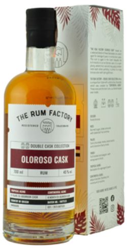 The Rum Factory - Double Cask Collection - Oloroso Cask 45% 0.7L