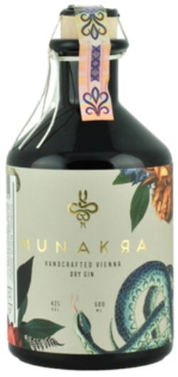 Munakra Dry Gin 42% 0.5L