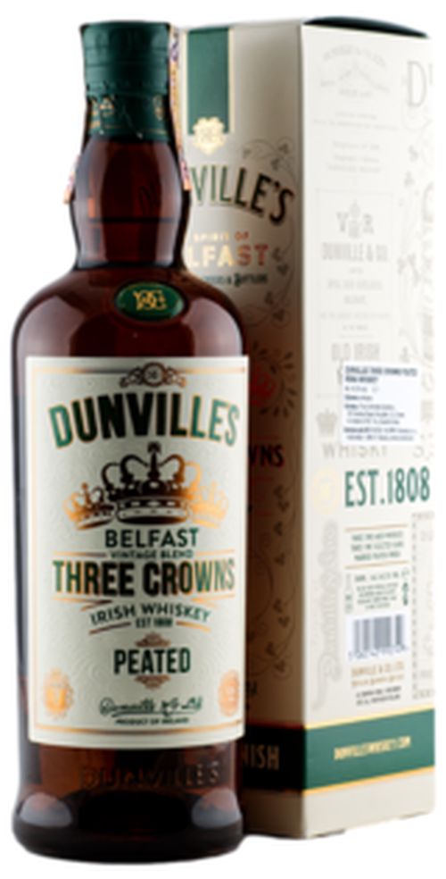 Dunville's Three Crowns Peated 43,5% 0,7L