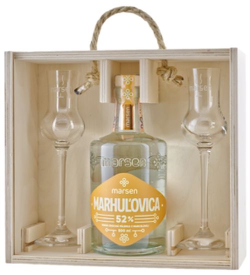 Marsen Marhuľovica 52% 0.5L