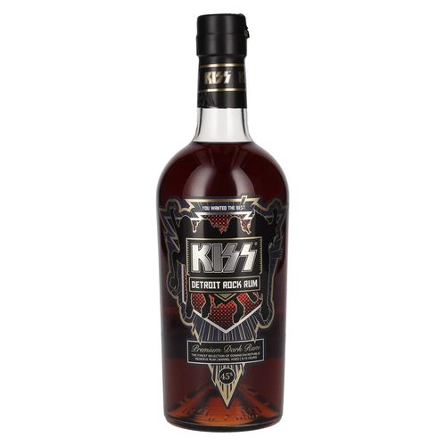 Kiss Detroit Rock Rum 45% 0,7L