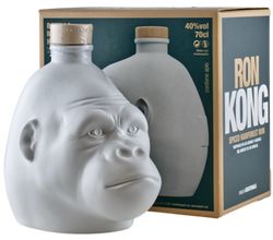 Kong Spiced Rainforest Rum White Design 40% 0,7L