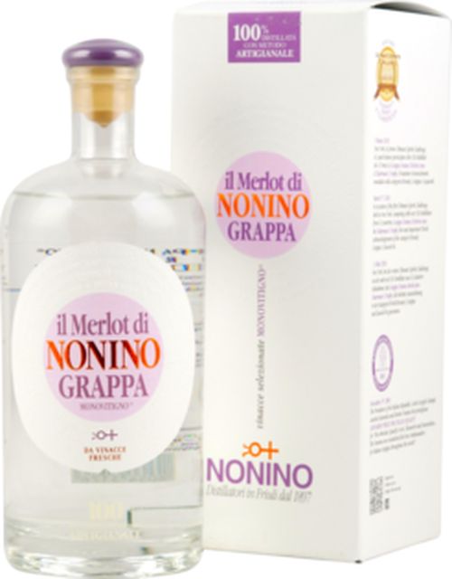 Nonino Grappa Merlot 41% 0,7l