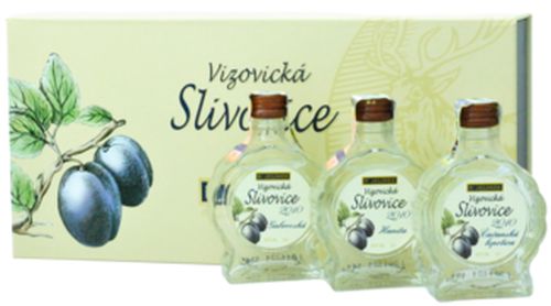 R. Jelínek Vizovická Slivovice 2010 - Gabrovská, Hanita, Čačanská lepotica 50% 0.15L