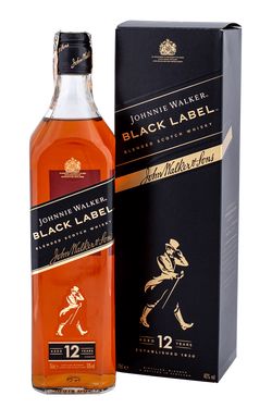 Johnnie Walker Black Label 12-ročná 40% 0,7L