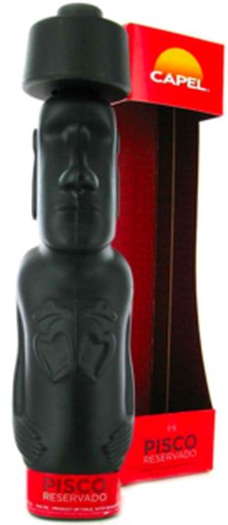 Pisco Capel Moai Statue 40% 0,7L