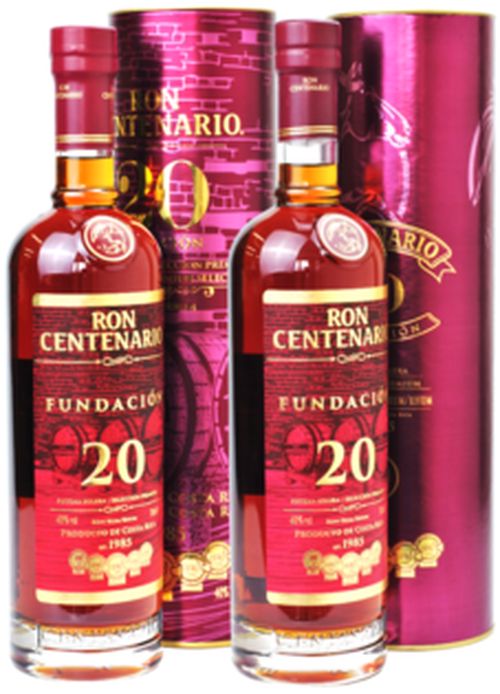 Ron Centenario 20 Fundation Solera Reserva Especial 40% 0,7l