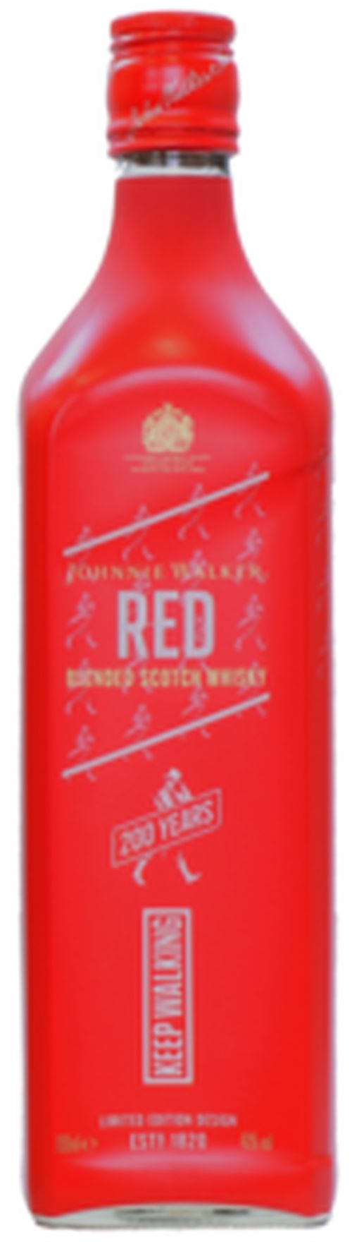 Johnnie Walker RED LABEL Edícia 200TH 40% 0.7L