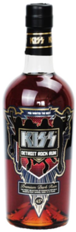 Kiss DERTROIT ROCK RUM 45% 0,7L