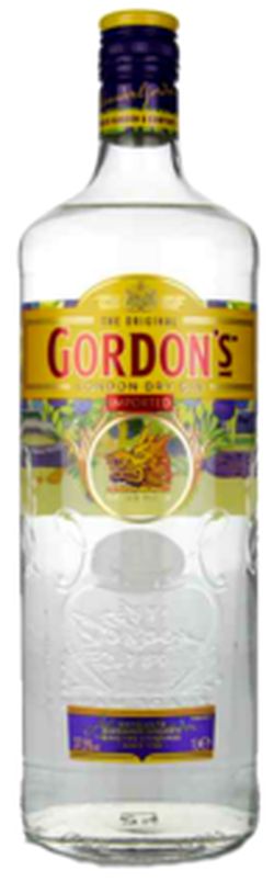 Gordon´s London Dry Gin 37,5% 1,0L