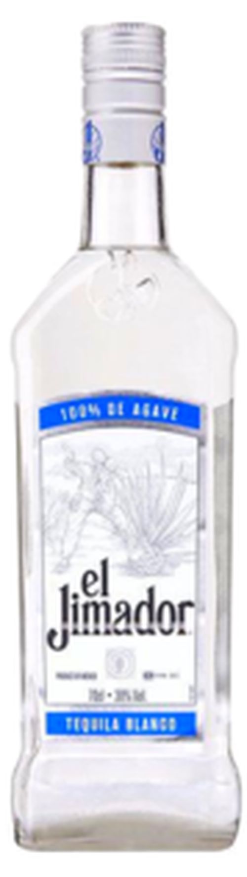 El Jimador Blanco 38% 0,7l