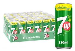 7UP 0,33L plech (kartón 24x)