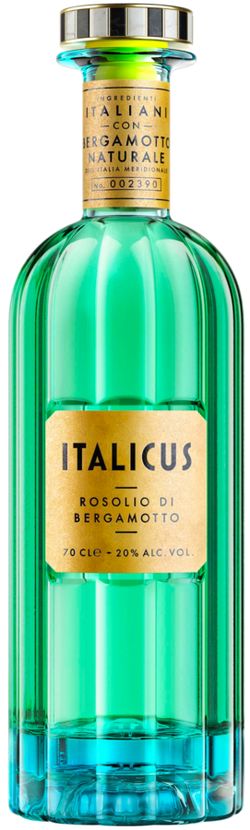 Italicus Rosolio di Bergamotto 20% 0,7L (čistá fľaša)