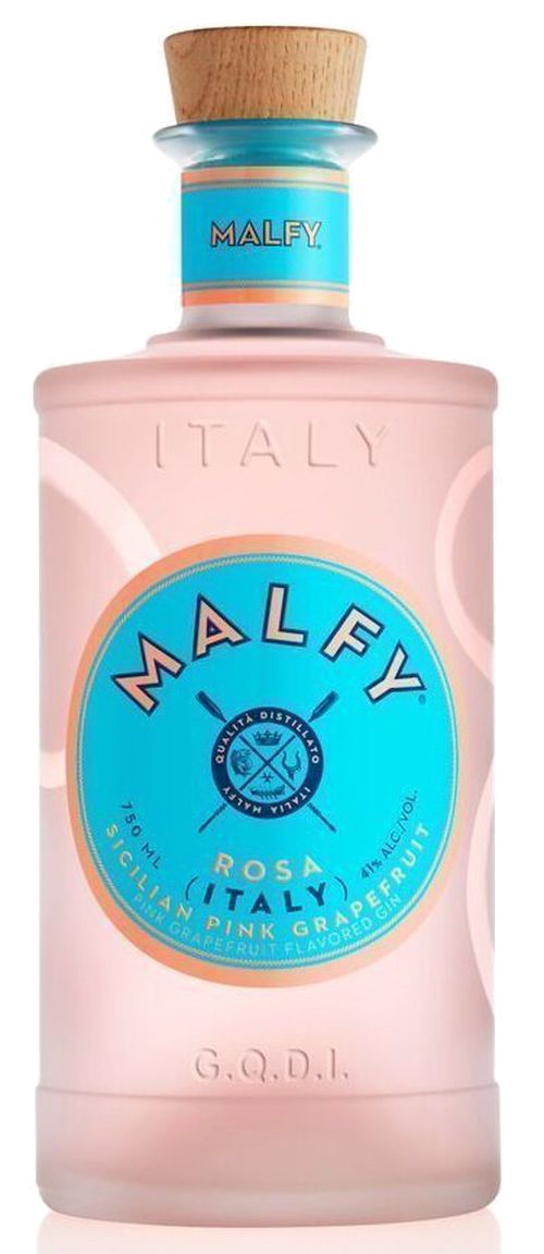 Malfy Rosa Gin 41% 0,7 l (čistá fľaša)