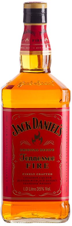 Jack Daniel's Fire 35% 1L (čistá fľaša)