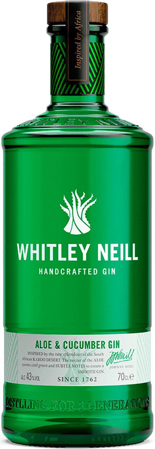 Whitley Neill Aloe a Cucumber Gin 43% 0,7L
