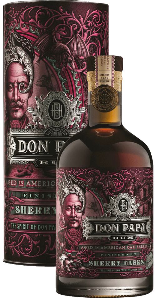 Don Papa Sherry Casks 45% 0,7L (tuba)