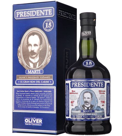 Presidente Marti Solera 15 40% 0,7 l (kartón)