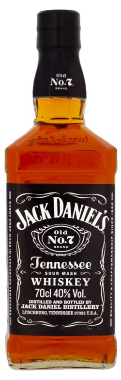 Jack Daniel's 40% 0,7L (čistá fľaša)