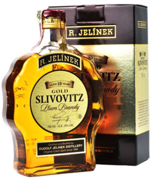 Jelínek Gold Slivovitz 10YO 50% 0,7L