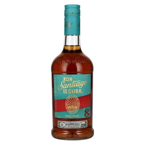 Santiago de Cuba Anejo D.O.P 8y 40% 0,7L
