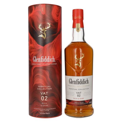 Glenfiddich Perpetual Collection VAT 02 Rich & Dark 43% 1L v tube