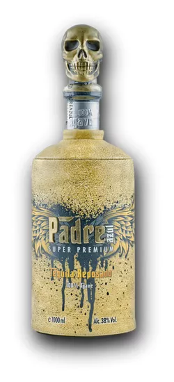 Pádre Azul Tequila Reposado 100% Agave 38% 1.0L
