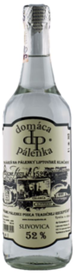 Domáca Pálenka Slivovica 52% 0.7L