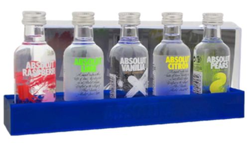 Absolut Mini Set 40% 5x0,05l