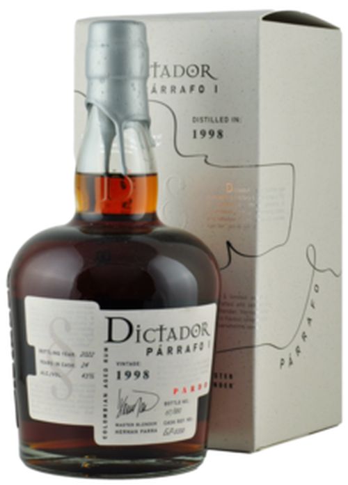 Dictador Párrafo 1 1998 Pardo 43% 0.7L