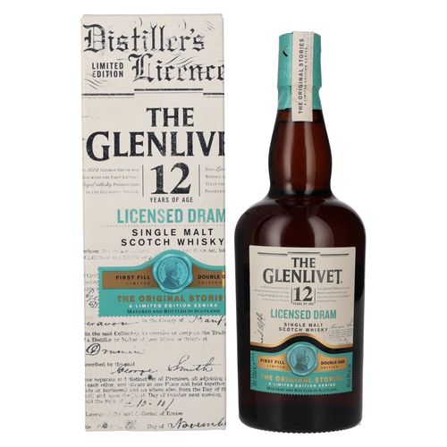 The Glenlivet 12 YO Licensed Dram 48% 0,7L v kartóne