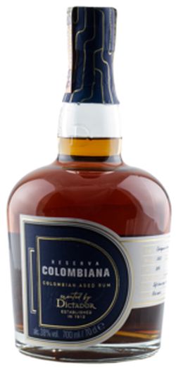 Reserva Colombiana by Dictador Blue Label 38% 0,7L