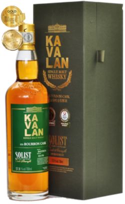 Kavalan Solist EX-BOURBON CASK 57,8% 0,7L