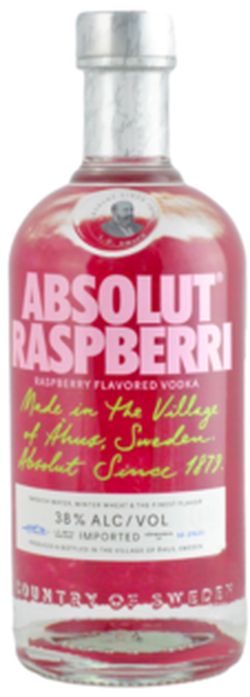 Absolut Raspberri 38% 0,7L