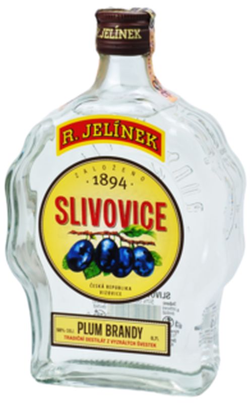 Jelínek Slivovica Biela Budík 50% 0,7l