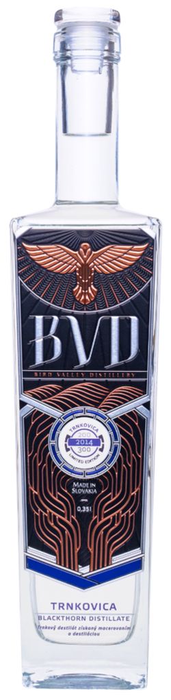 BVD Trnkovica 45% 0,35 l (čistá fľaša)