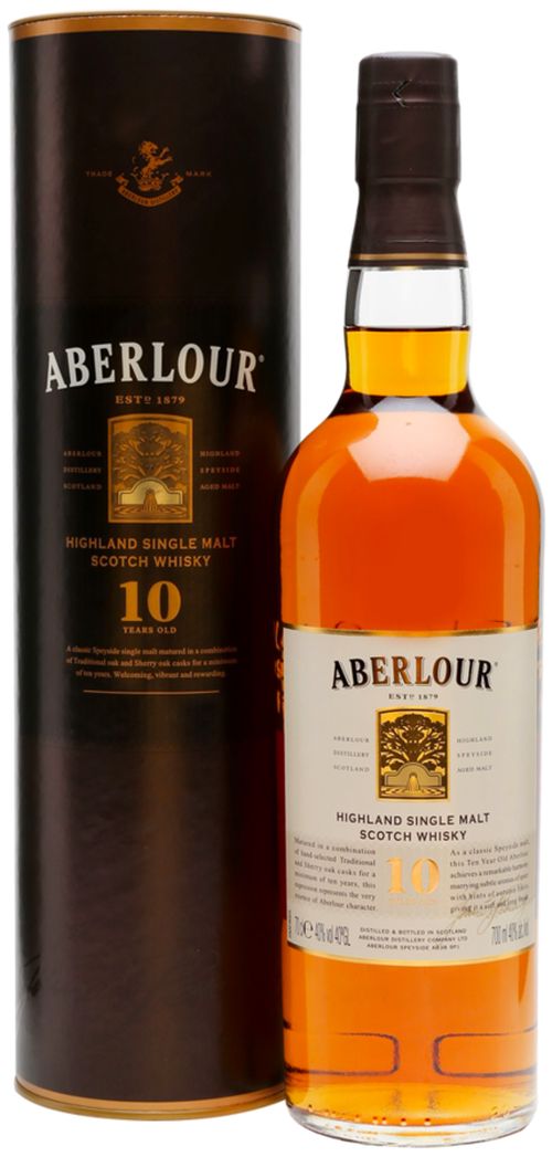 Aberlour 10y 40% 0,7 l (tuba)