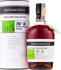 Diplomatico Distillery Collection No.3 Pot Still 47% 0,7 l (tuba)