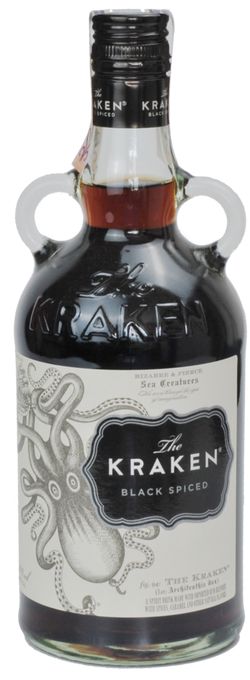 Kraken Black spiced 40% 0,7L (čistá fľaša)
