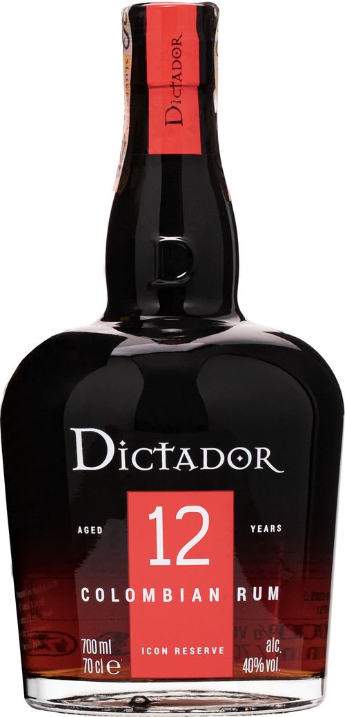 Dictador 12y 40% 0,7 l (čistá fľaša)