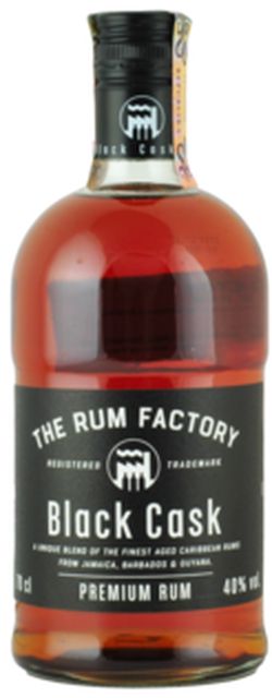 The Rum Factory Black Cask 40% 0.7L