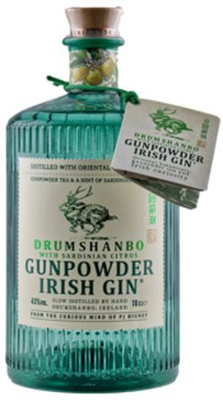 Drumshanbo Gunpowder Irish Gin with Sardinian Citrus 43% 0.7L