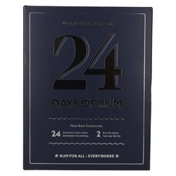 Rumový kalendár 2023 - 24 Days of Rum 42,5% 24x0,02L + 2 poháre