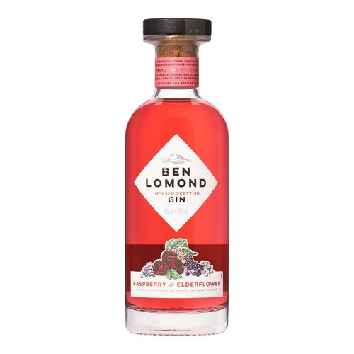 Ben Lomond Raspberry & Elderflower Gin 38% 0,7L
