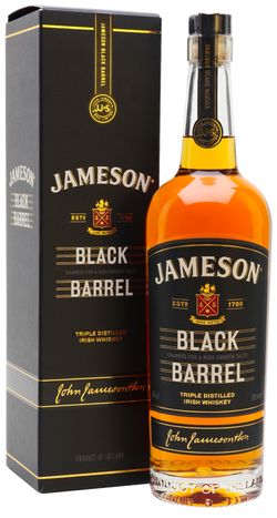 Jameson Black barrel 40% 0,7L (kartón)