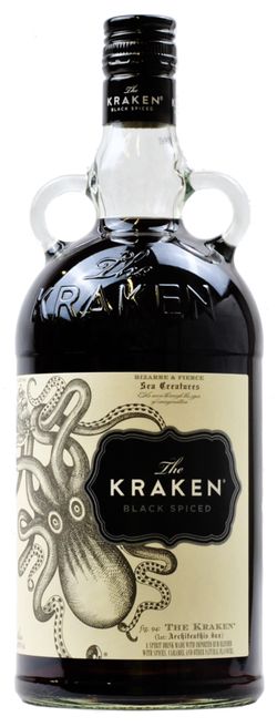 Kraken Black Spiced 47% 1 l (čistá fľaša)